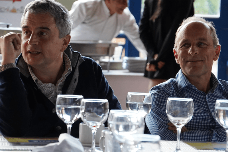 Almuerzo año 86 y 87