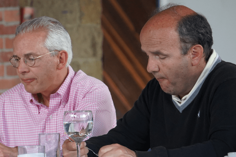 Almuerzo año 86 y 87