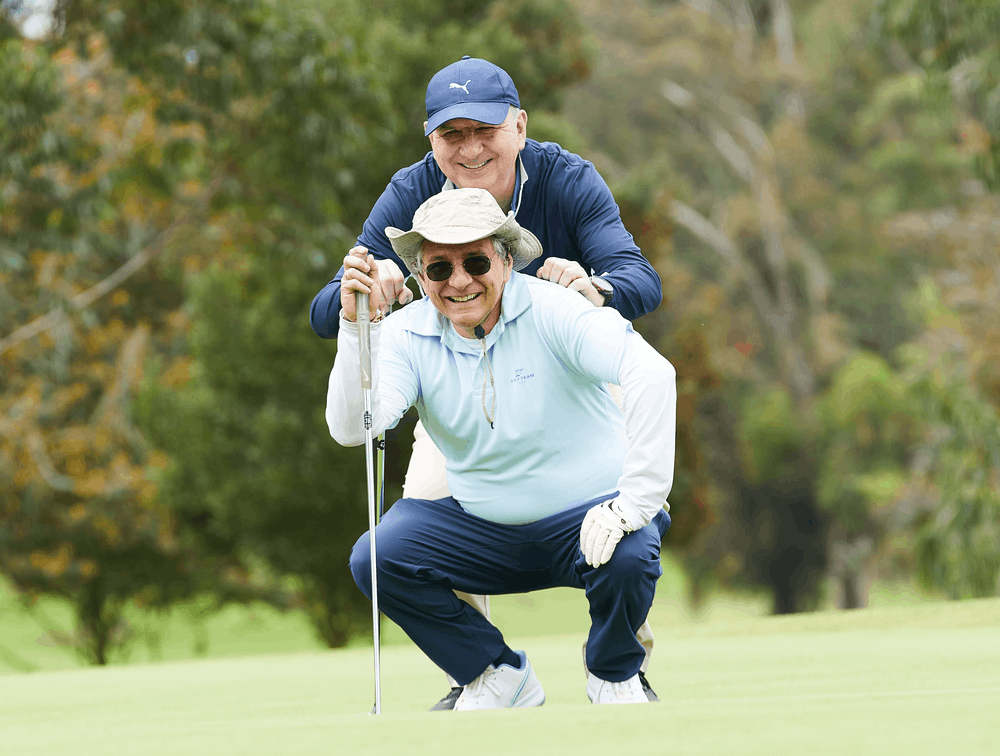 ¡ÉXITO TOTAL! 105 Golfistas